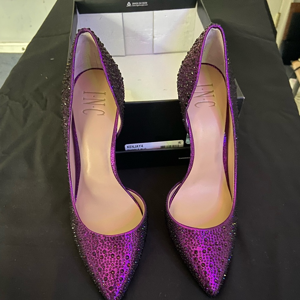 INC Purple Shoe